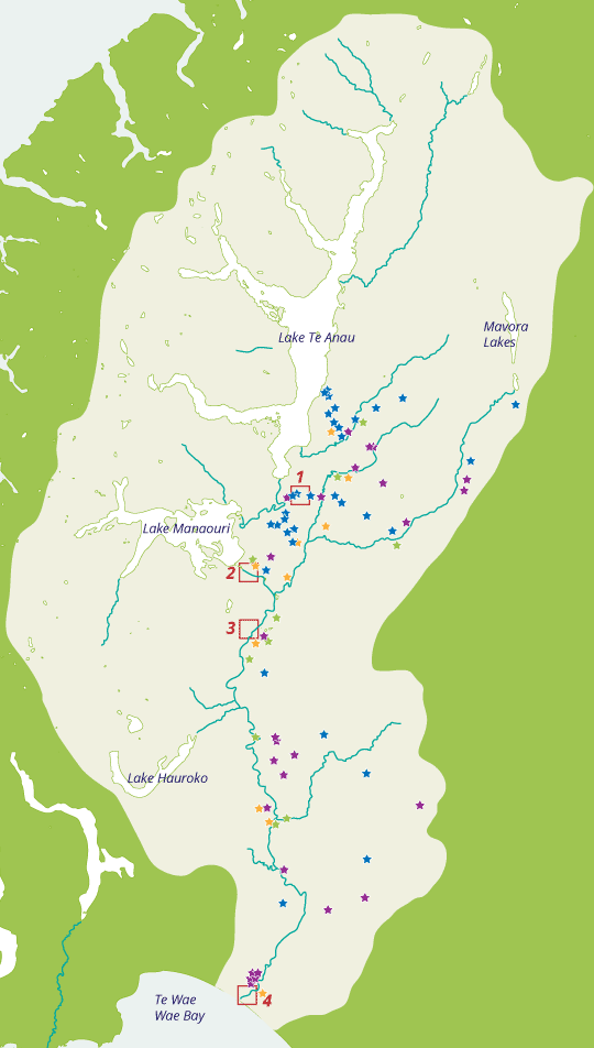 Waiau Trust project map